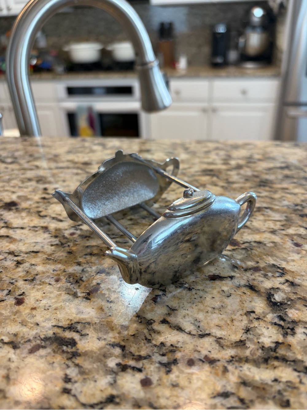 Stainless steel teabag holder